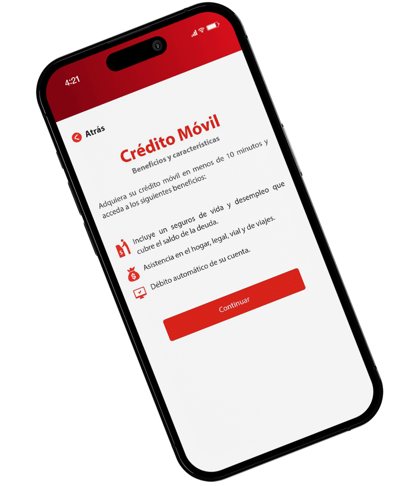 Pantalla con ponfirme la Solicitud