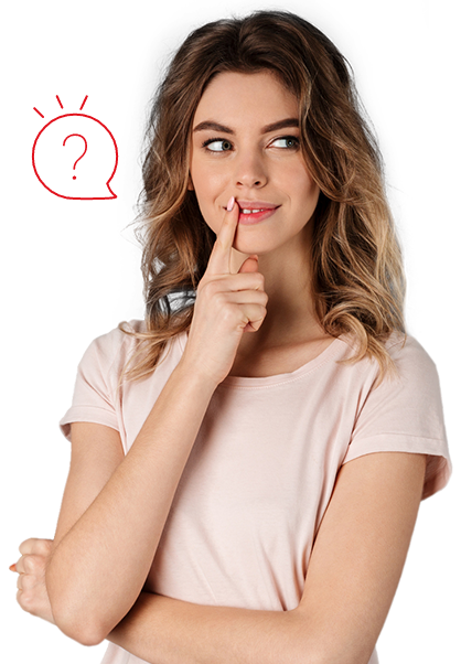 Mujer con celular - Preguntas Frecuentes