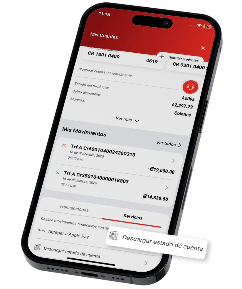 Diríjase a Servicios